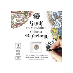 Gaudí en Mandalas: Colorea Barcelona