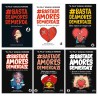 Pack Libros Basta de Amores de Mierda 1, 2 , 3, 4 , 5 y 6 de Gonzalo 'El Pela' Romero